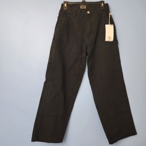 NWT OBEY Black Denim Carpenter Pants